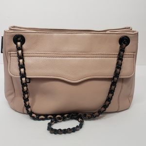REBECCA MINKOFF swing double chain shoulder bag